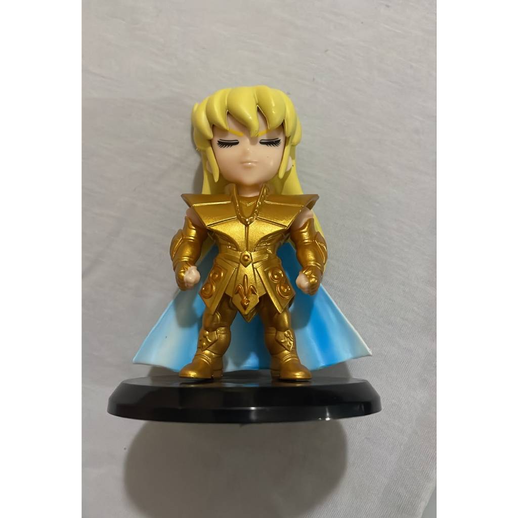Miniatura Shaka De Virgem Cavaleiros Do Zodíaco Coleção Gashapon Figure Chibi