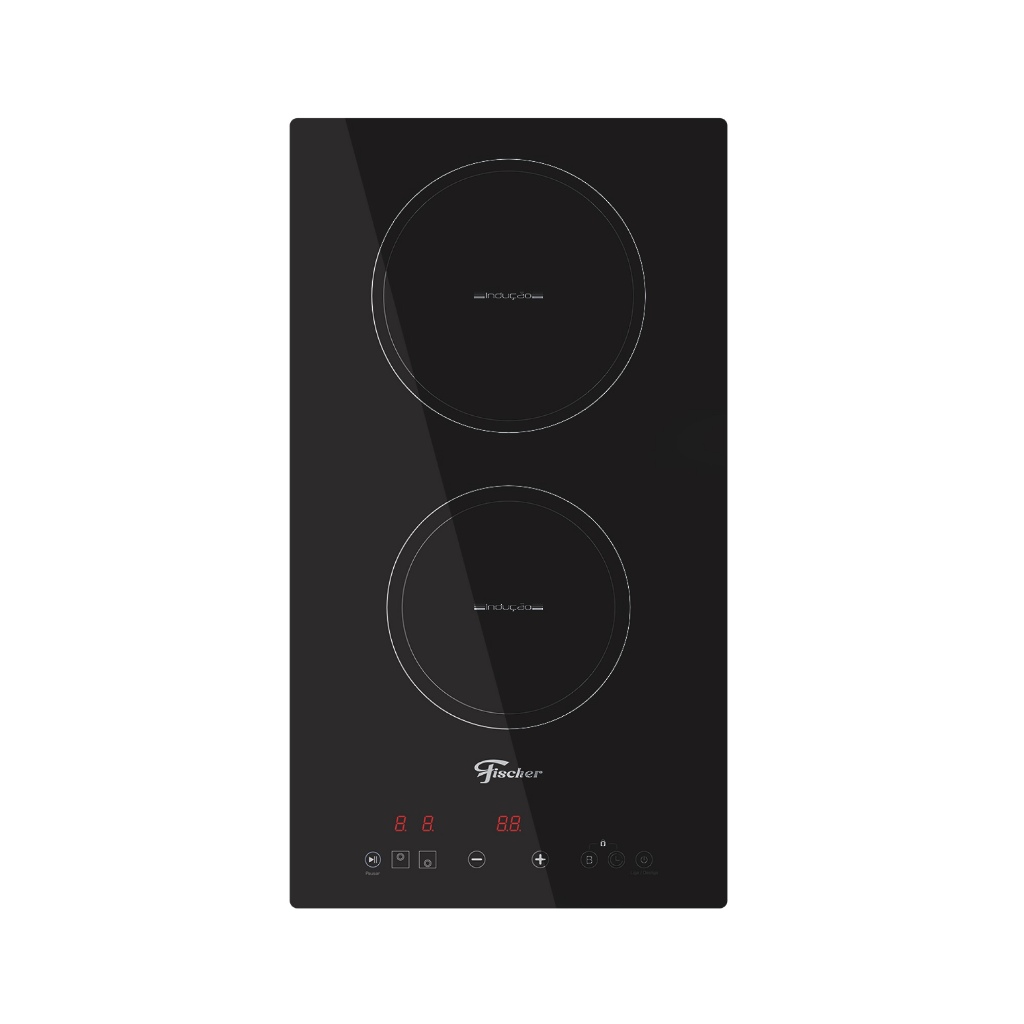 Cooktop de Indução 2 Bocas Vitrocerâmica Fischer