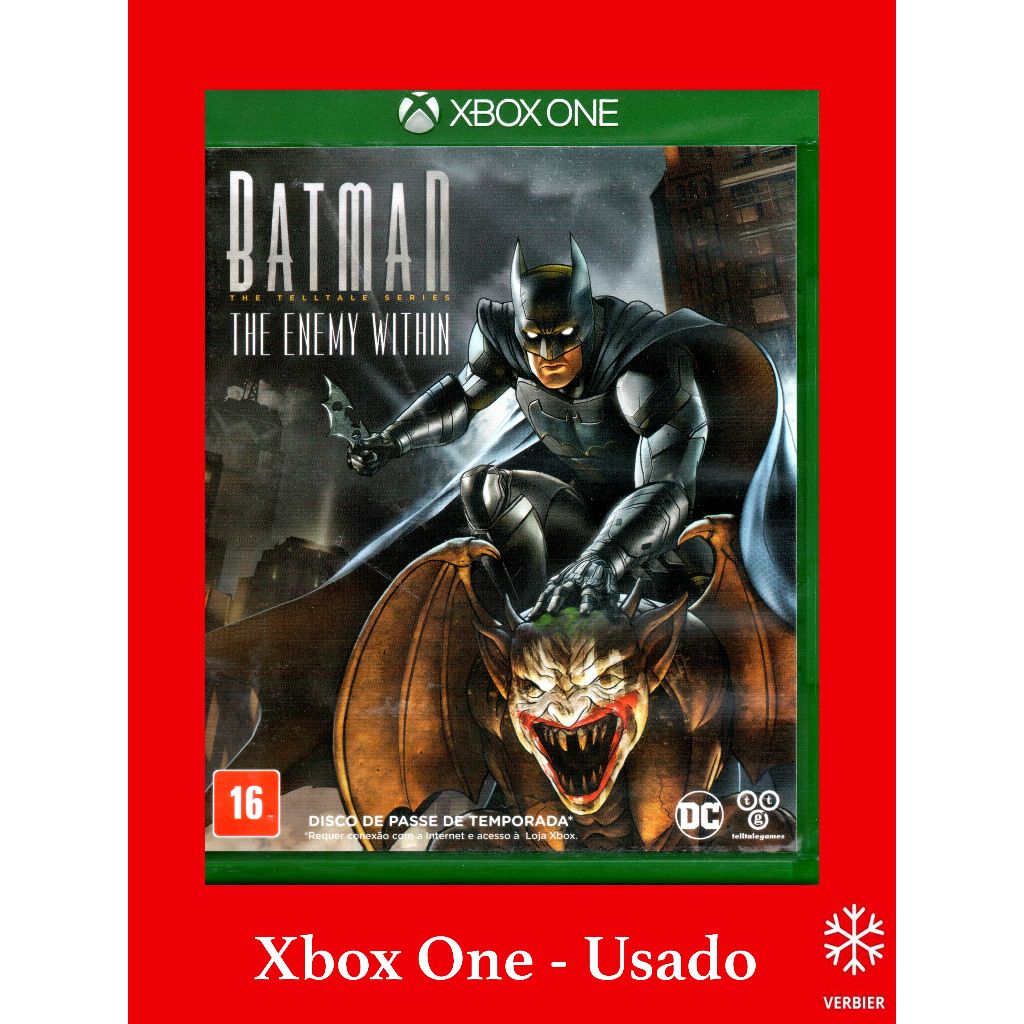 BATMAN THE ENEMY WITHIN THE TELLTALE SERIES XBOX ONE ORIGINAL USADO