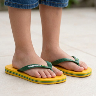 Chinelo Havaianas Infantil Unissex Brasil Logo sandália havaianas legítima