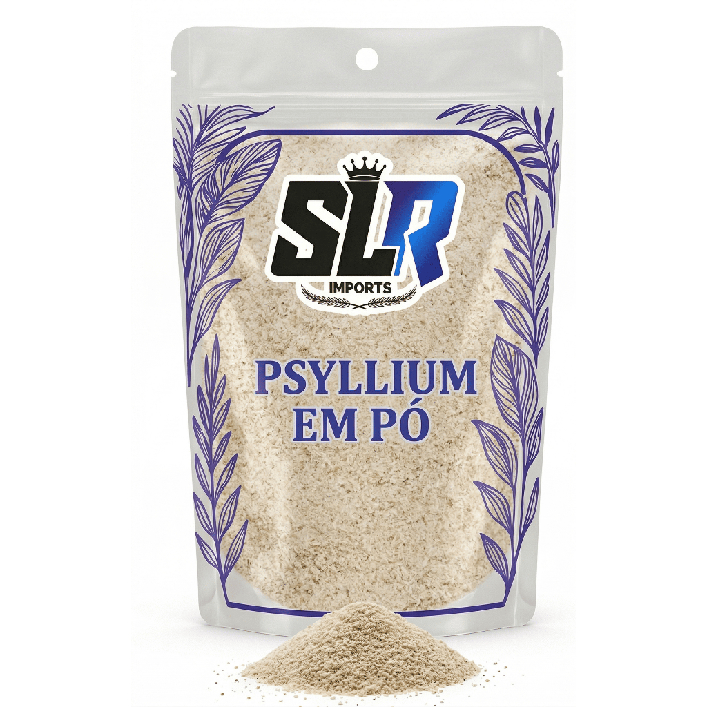 Psyllium Husk Rico em Fibras 500g, 1Kg e 2K  Puro Natural