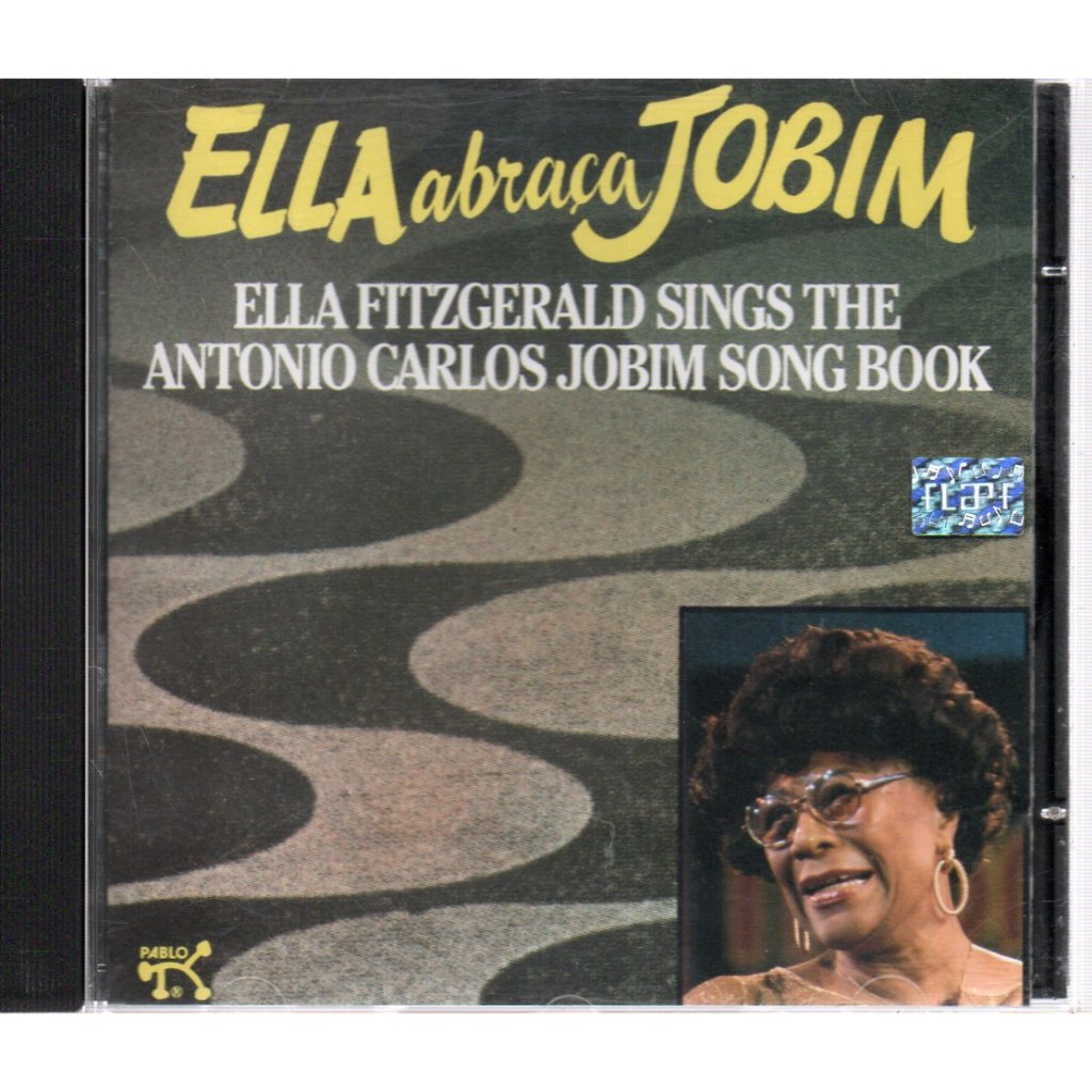 CD ELLA ABRAÇA JOBIM - ELLA FITZGERALD SINGS THE ANTONIO CARLOS JOBIM ( 1991 )