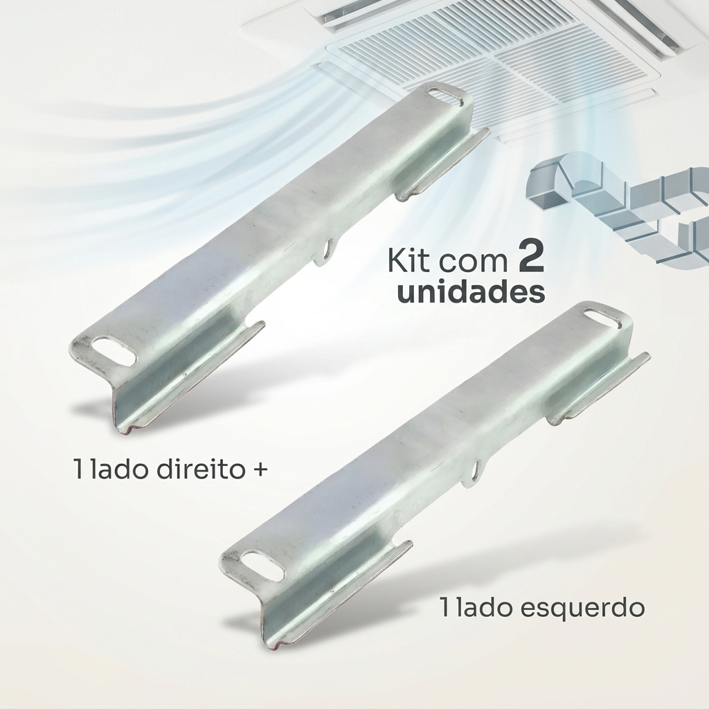KIT 02 Suporte Evaporadora Piso Teto 28801108 Springer Carrier