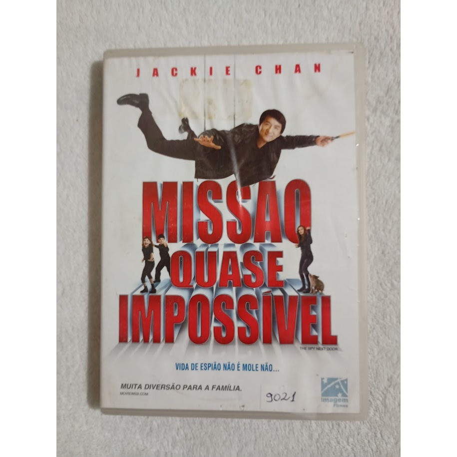 DVD MISSÃO QUASE IMPOSSÍVEL * JACKIE CHAN * ORIGINAL