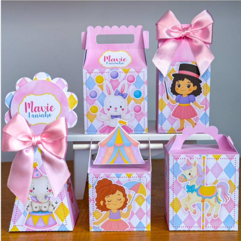 Personalizados BOSQUE ENCANTADO MENINA (PEGUE E MONTE) |  Kit Festa Personalizadas Lembrancinhas e Mimos