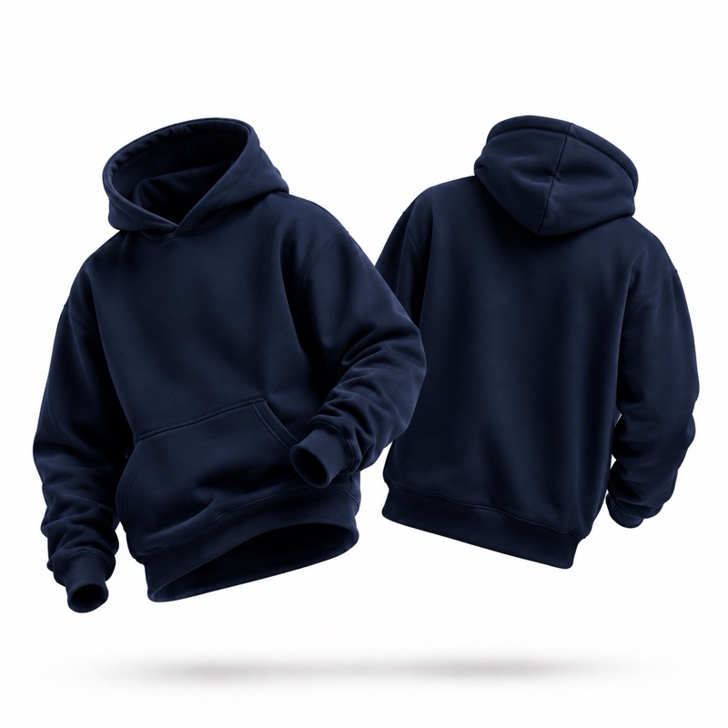 Moletom Canguru Unissex Flanelado com Capuz | Blusa de Frio | Casaco Moletom | Hoodie Masculino e Feminino