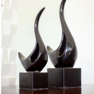 escultura cisne/estatueta cisne/cisne decorativo/escultura decorativa