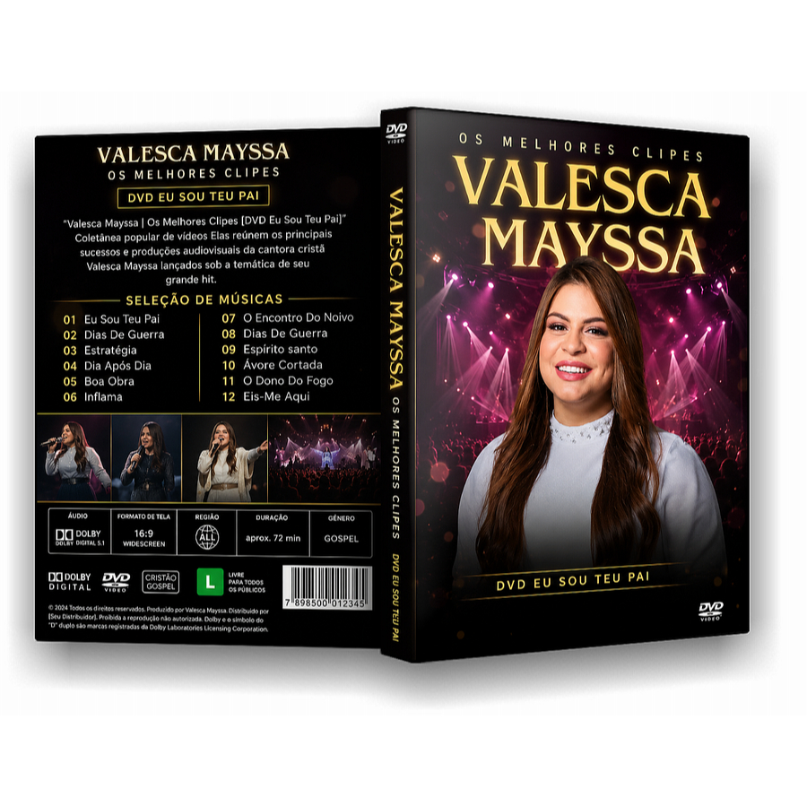 DVD Valesca Mayssa | Os Melhores Clipes [Eu Sou Teu Pai]