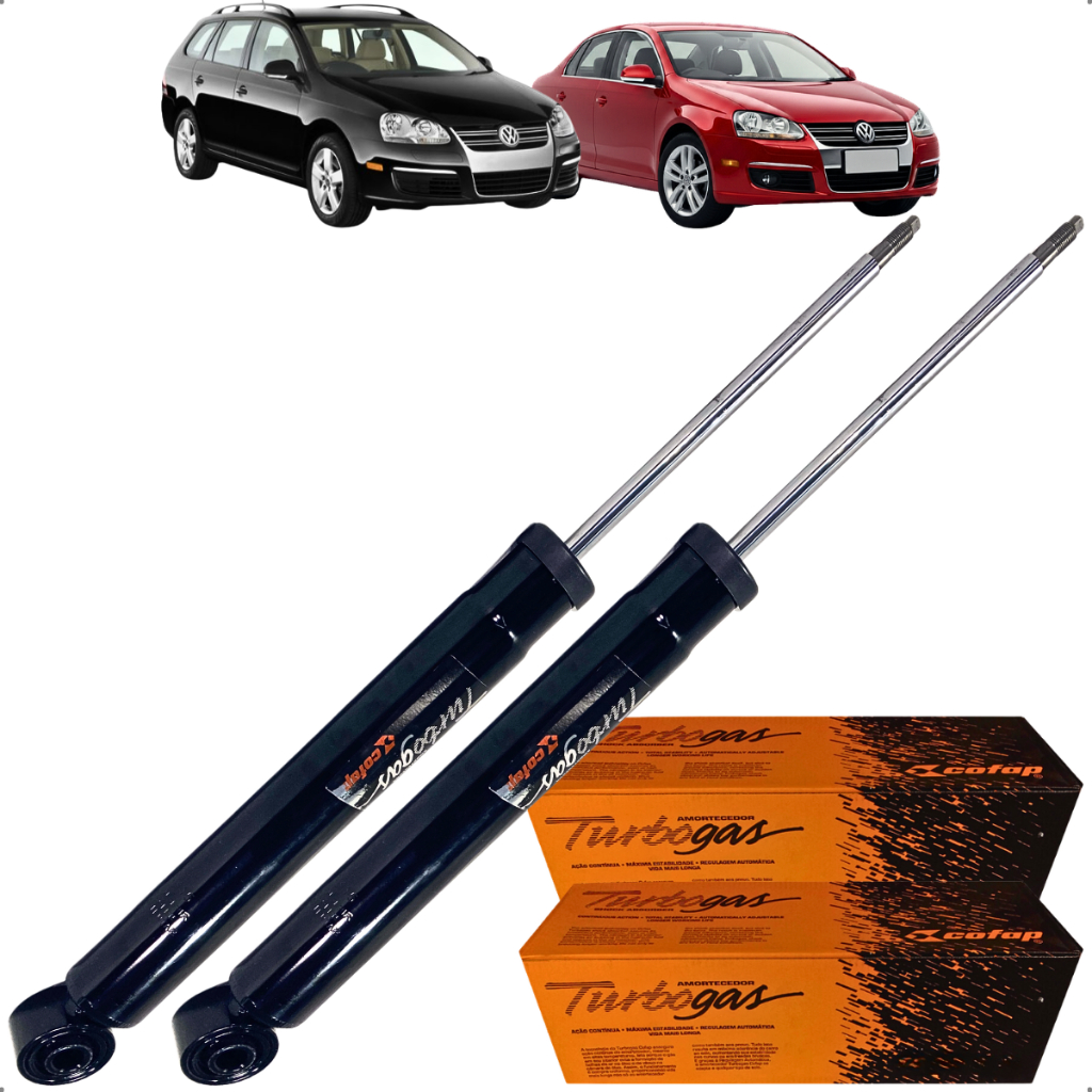 Par Amortecedor Cofap Traseiro Vw Jetta Variant 2006 2001