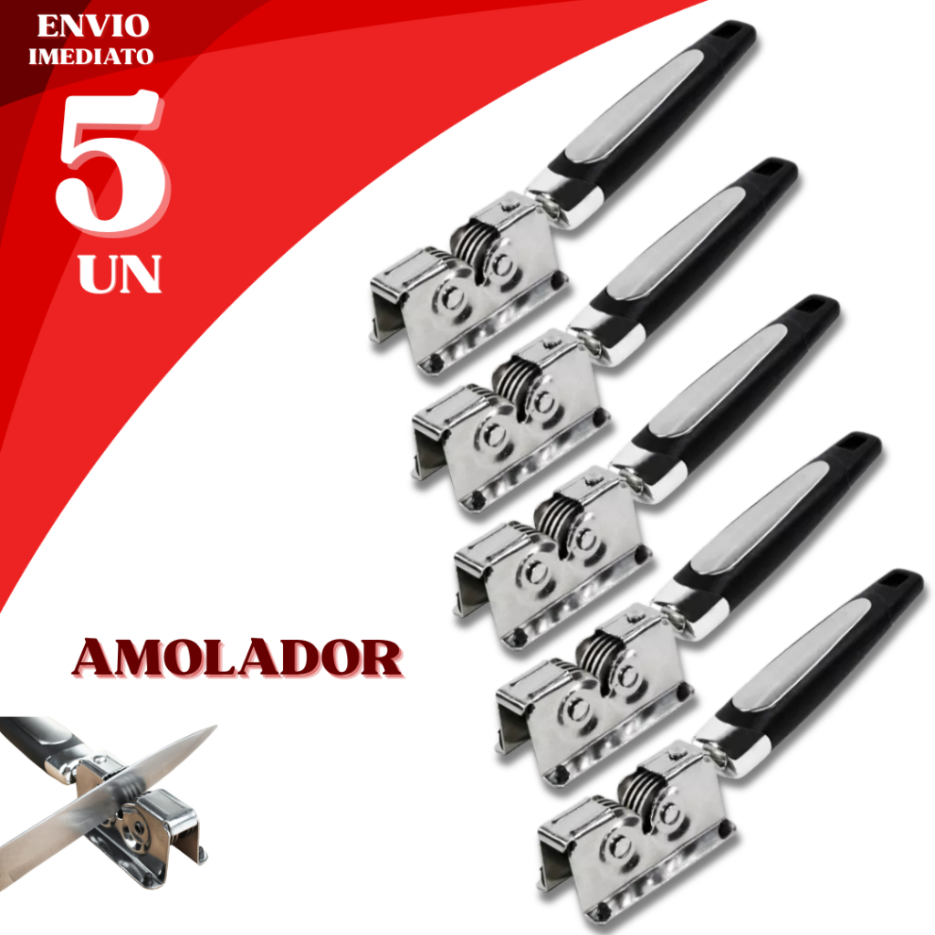 5/ 3 ou 2 Afiador Faca Canivete Lâmina Aço Inox Profissional Recuperador De Fio Para Facas Tesouras