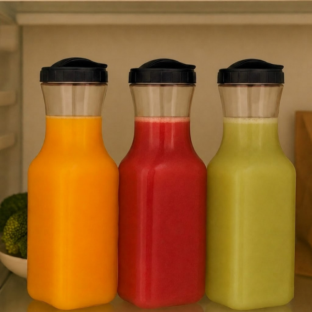 KitJarras Garrafa Geladeira Água Suco Grande Moringa 1,8lt Pega Fácil