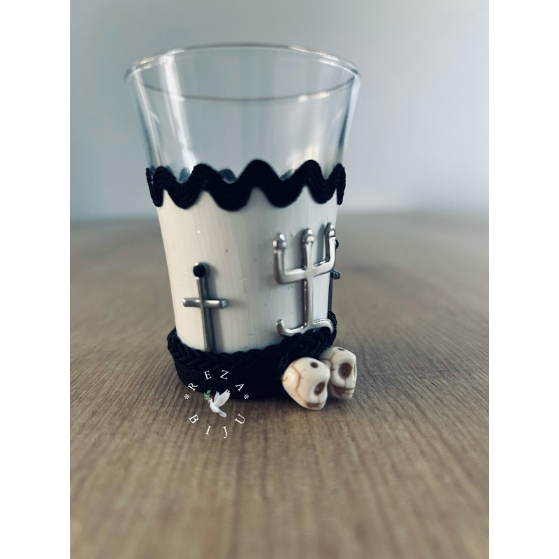 Copo de Cachaça Exu Tranca Rua das Almas