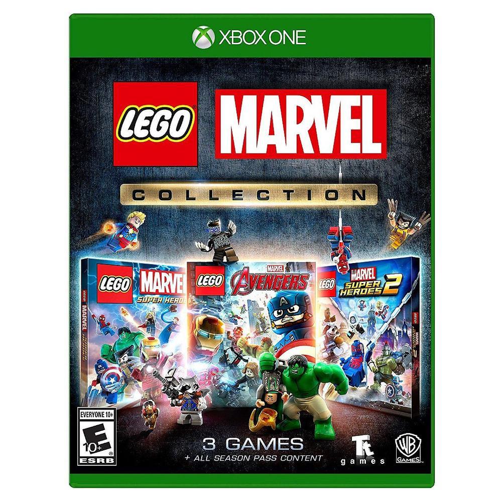 3 JOGOS - LEGO MARVEL VINGADORES + SUPER HEROES 1 E 2 - XBOX ONE / MARVEL COLLECTION - MIDIA FISICA ORIGINAL