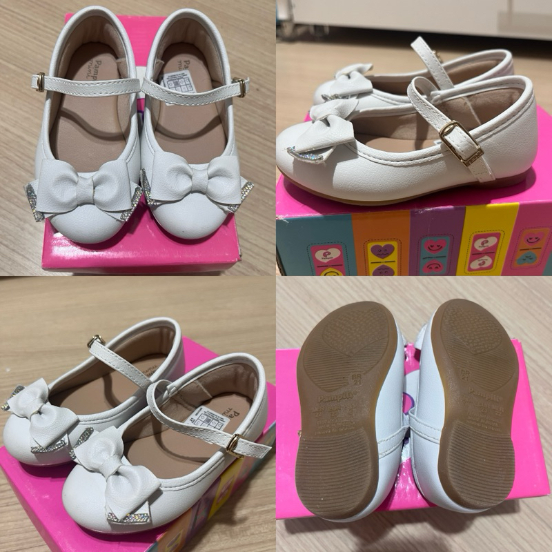 Sapatilha Infantil Pampili Mariah Mini Branca
