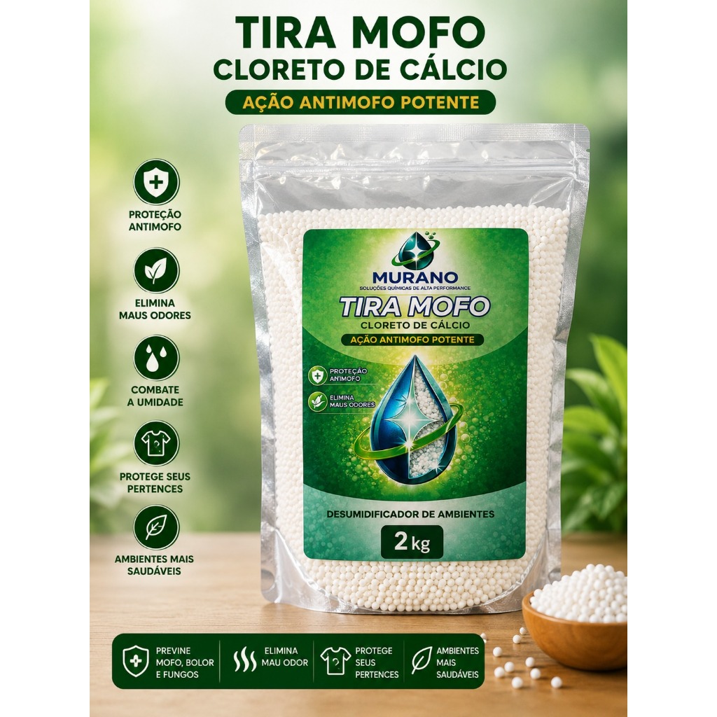 Tira Mofo - Cloreto de Cálcio Anti Mofo / Anti Bolor
