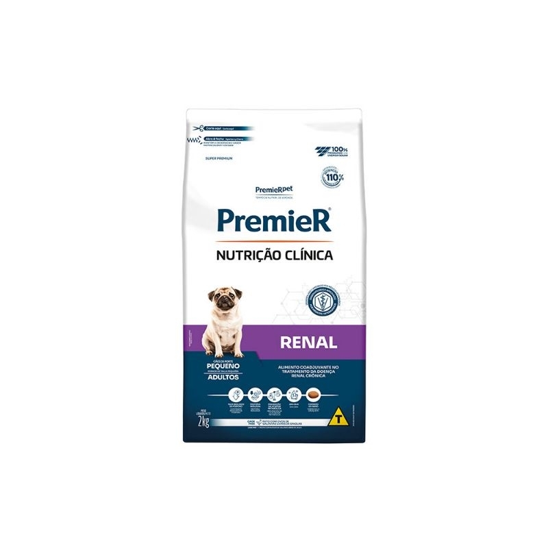 Ração Premier Nutrição Clínica Renal para Cães 2 kg Flex