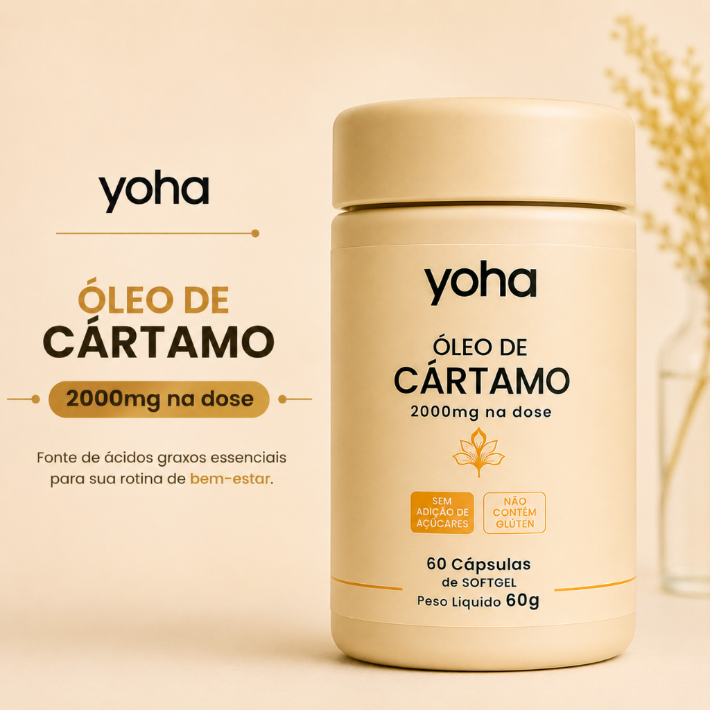 Óleo de Cártamo 60 Capsulas - Yoha