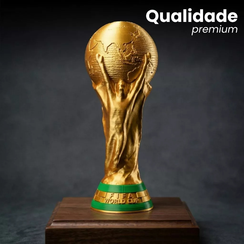 Taça Copa do Mundo Decorativa | Tamanho Real