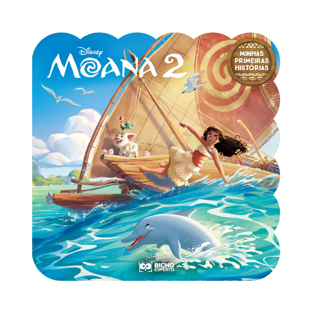 Livro Infantil Minhas Primeiras Histórias Disney Moana 2