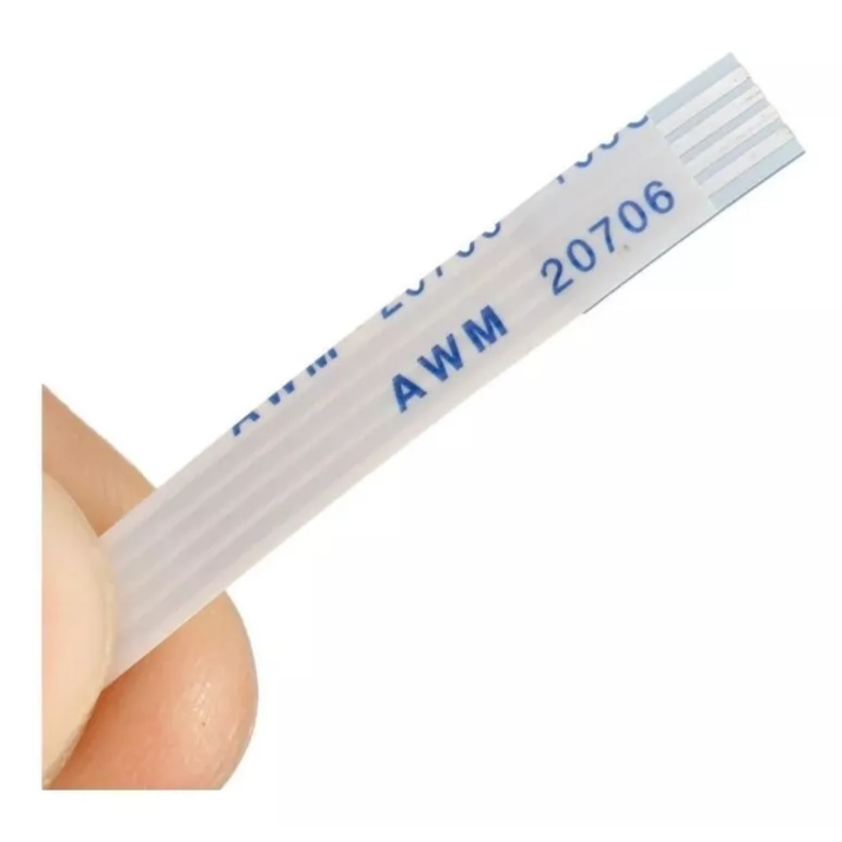 Cabo Flat 4 Vias 5mm Largura 18cm Comprimento Normal