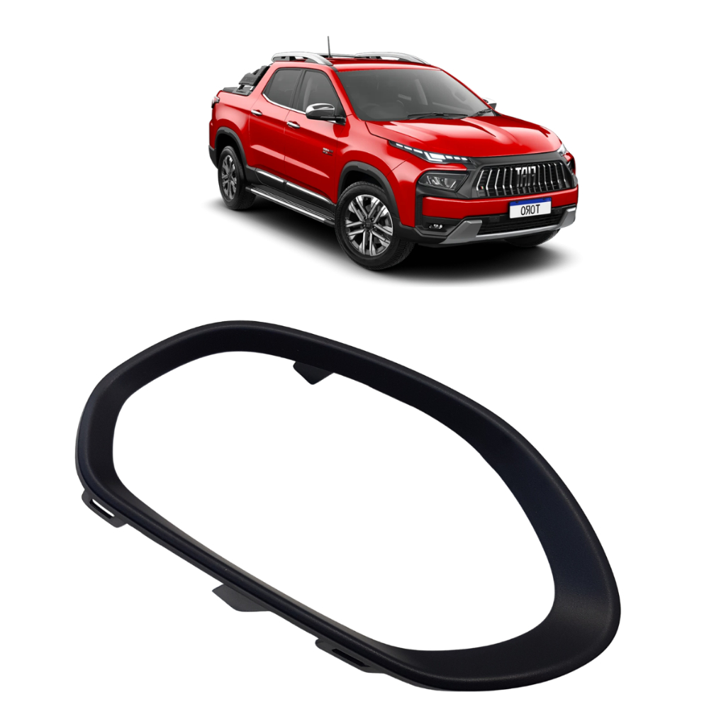 Moldura Farol Milha Direito Fiat Toro 16/21 MP4670