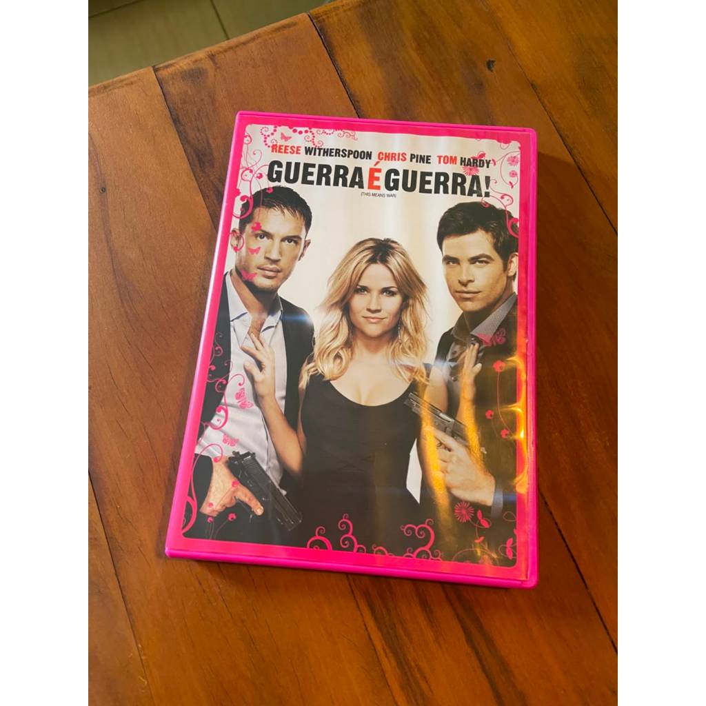 DVD Guerra é Guerra - Tom Hardy, Chris Pine, Reese Witherspoon