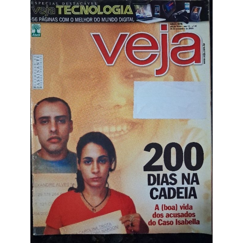 Revista Veja Edição 2088 - 26 de Novembro de 2008
