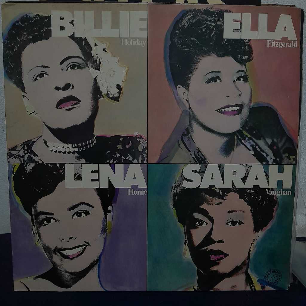 LP BILLIE HOLIDAY / ELLA FITZGERALD / LENA HORNE / SARAH VAUGHAN – JAZZ ODYSSEY SERIES / 1980 /  SELEÇÃO ESPECIAL REUNIN