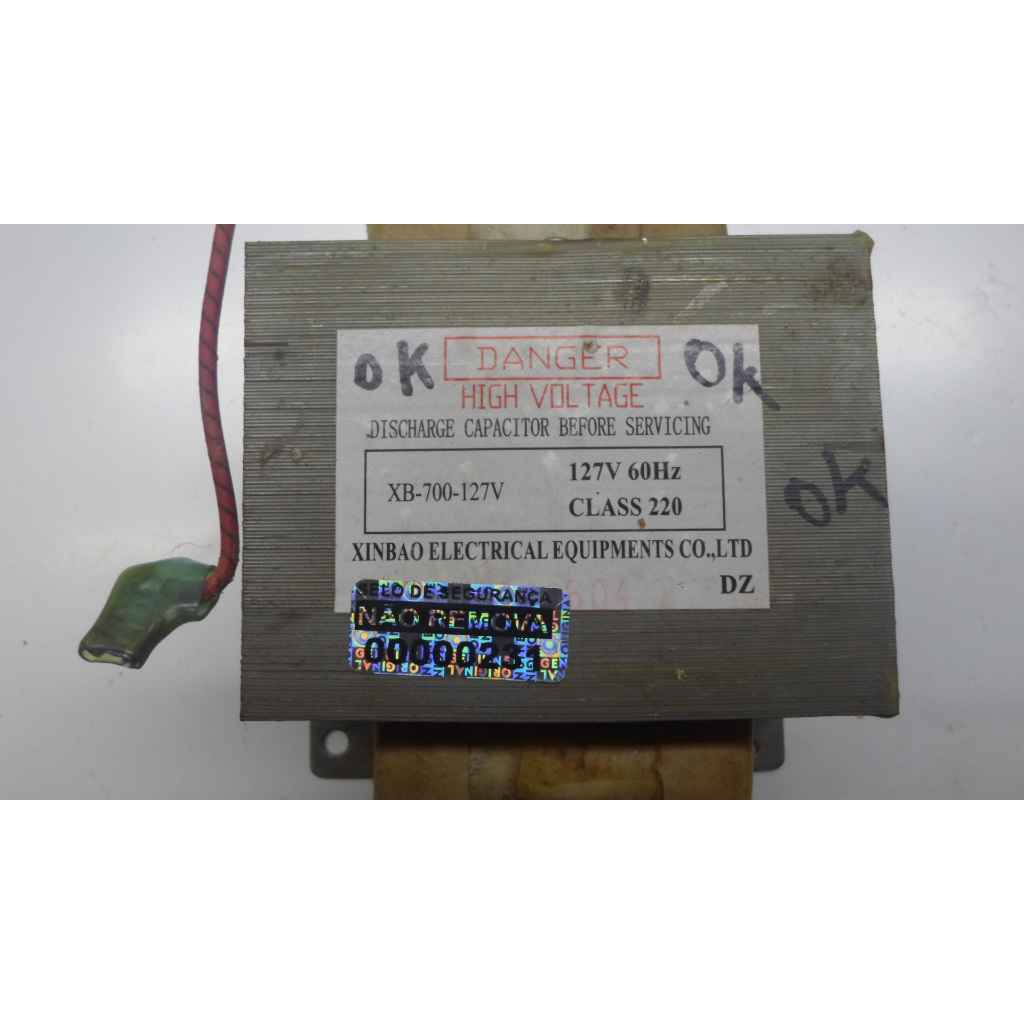 Transformador Xb-700 127v Compativel Para Microondas