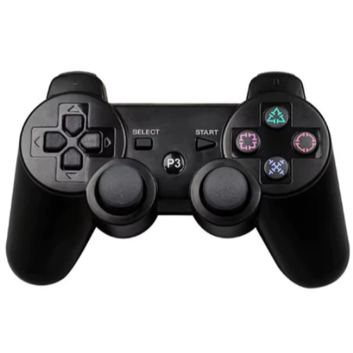 Controle Ps3 Joystick Wireless Sem Fio Com Cabo Recarregador