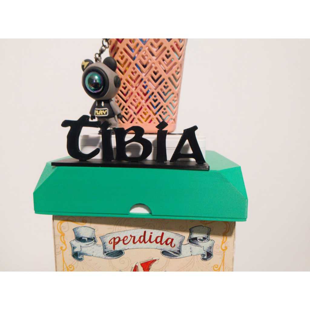 Tibia Logo Decorativo Item Colecionável - Gamer - Meu Universo 3D