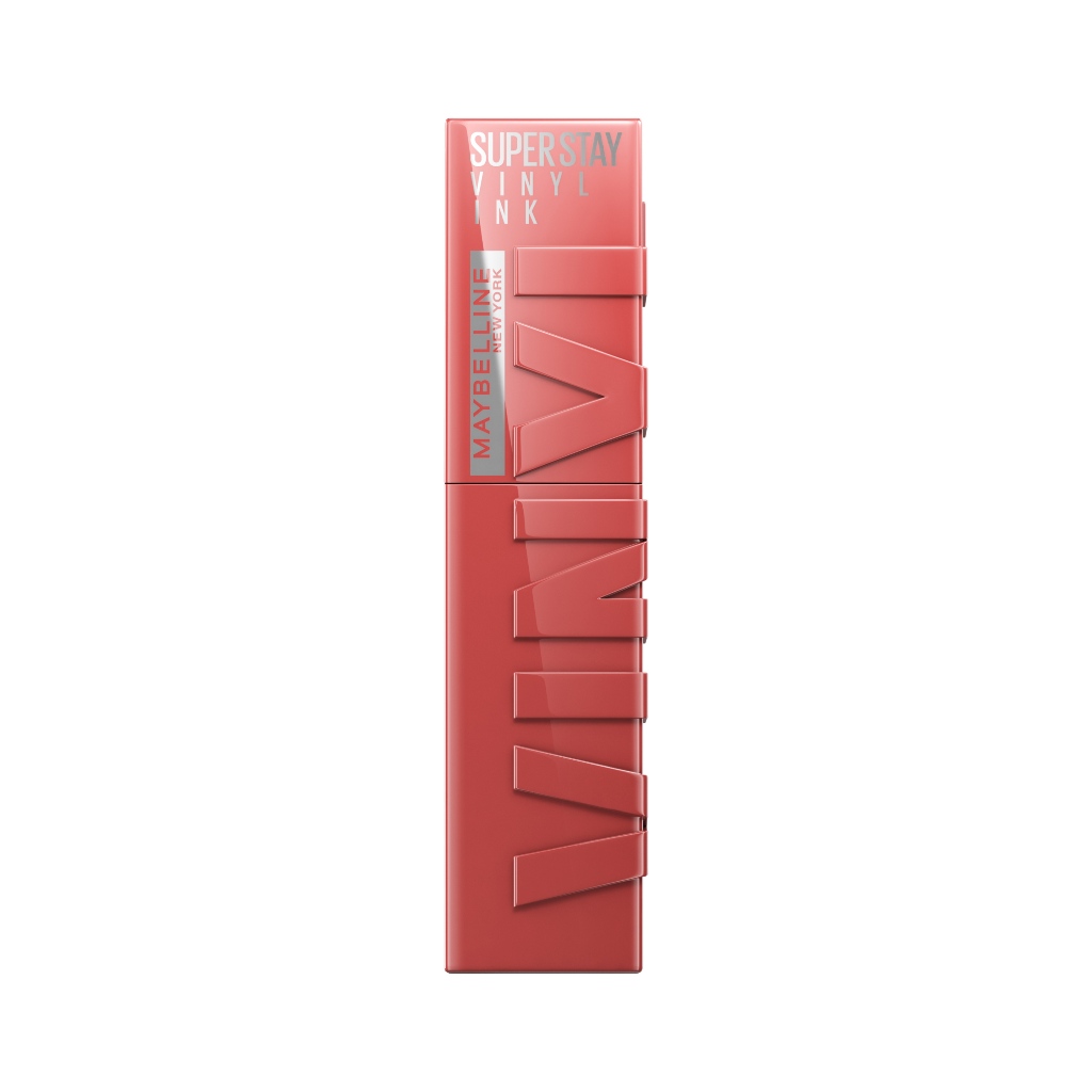 Batom Líquido Maybelline NY SuperStay Vinyl Ink Peachy 4,2ml