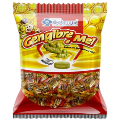 Balas Dura Gengibre & Mel 600g Soberana