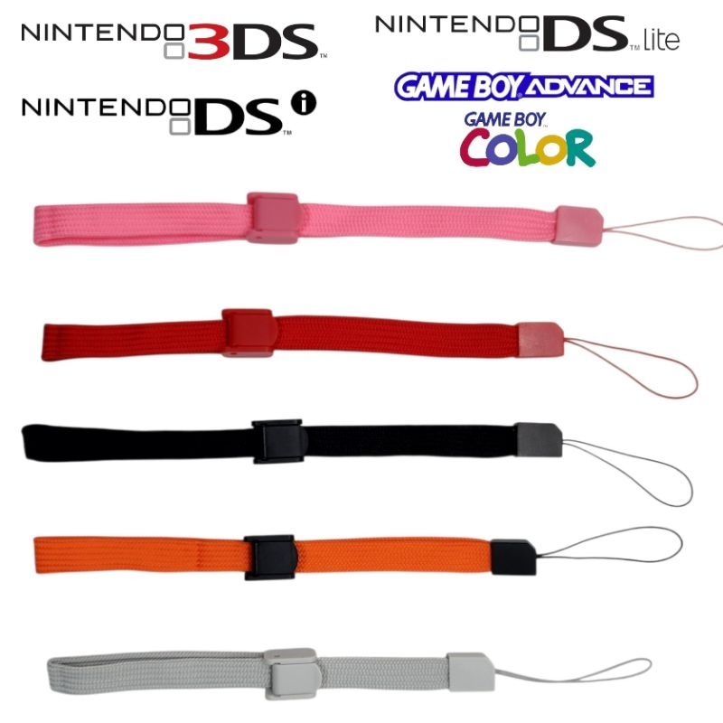 Cordinha, fita , case, para Nintendo 3ds, nds , dsi, gameboy , gba , para camera pandrive celular Alça Pulseira 21cm