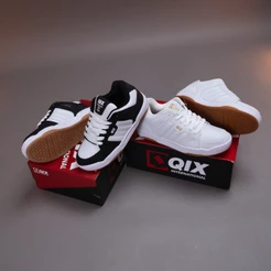 Tênis Qix Skate Square Original Masculino Feminino Street Couro