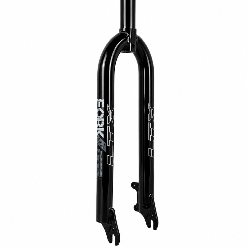 Garfo Rígido LTX Fork Aro 26 Padrão Garfo Master Brutus Wheller Bicicleta Bike Freeride DH Dirt Jump Grau