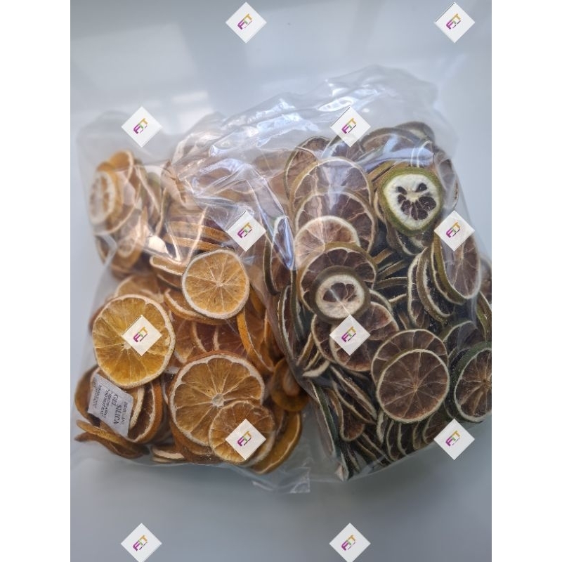 MIX Laranjas e Limão Taiti em Rodelas *PREMIUM*, para Drinks, Chás ou Decoração