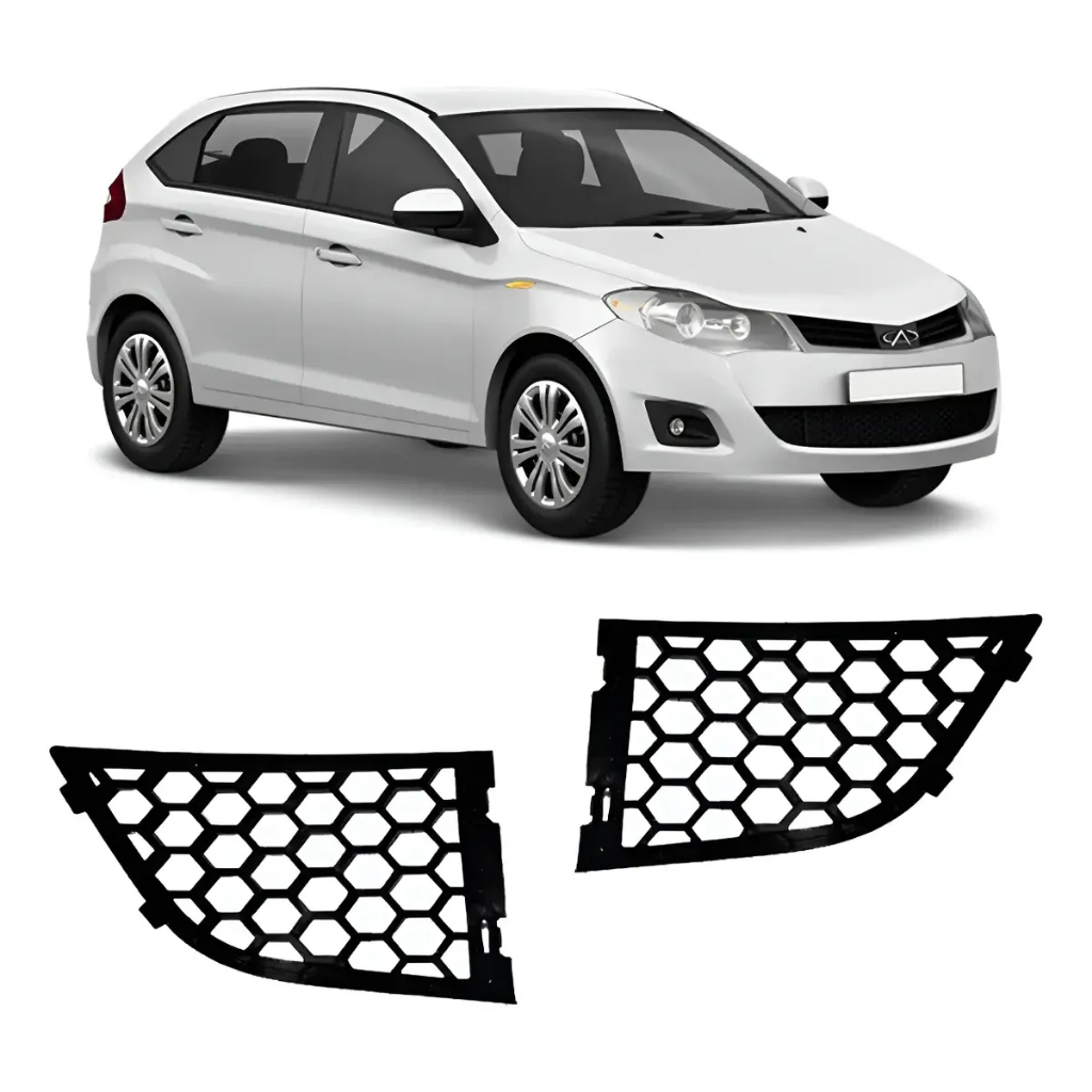Grade Inferior Lateral Parachoque Dianteiro Chery Celer 2013 2014 2015 A13-8401009FL Par