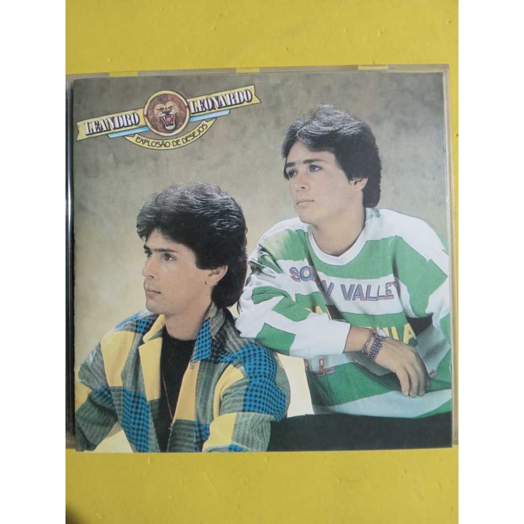 CD LEANDRO E LEONARDO - EXPLOSAO DE DESEJOS - CONTRADIÇÕES - SERTANEJO 90S - VER DESCRIÇÃO