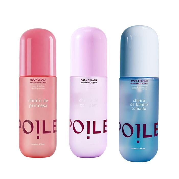 Kit Suaves 3 Esmaltes Corporais
