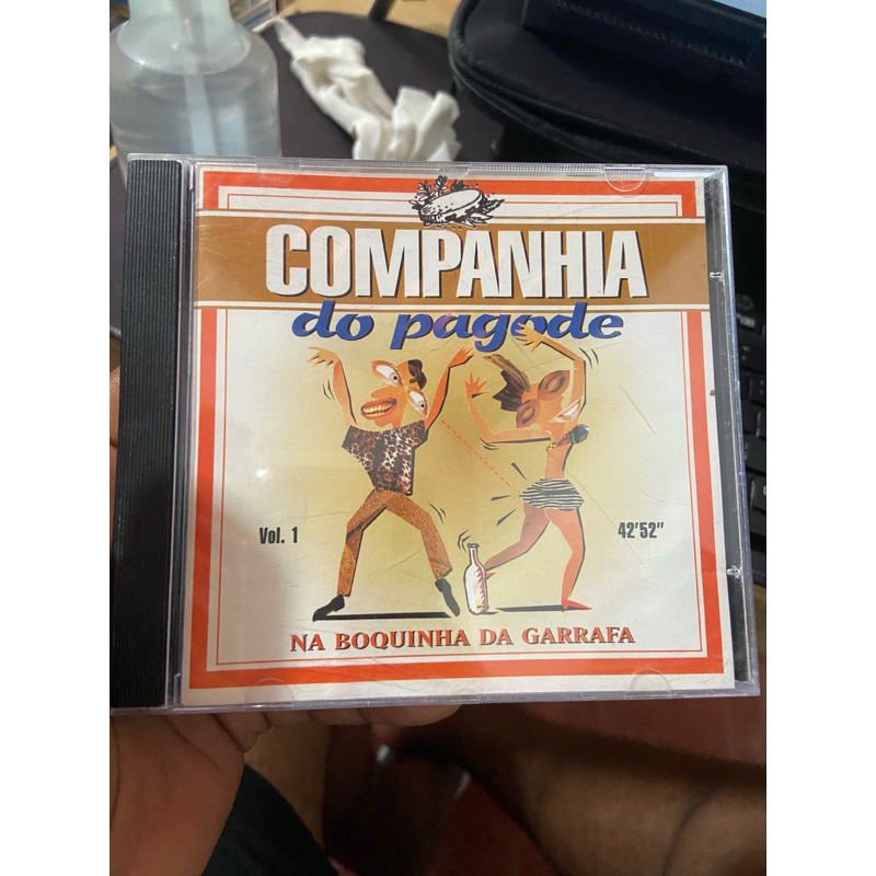 CD Companhia Do Pagode - Na Boquinha da Garrafa Vol.01