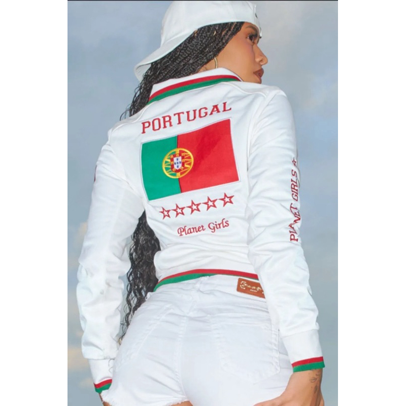 Jaqueta Planet Girls Coleção Países Original 2026 - Portugal
