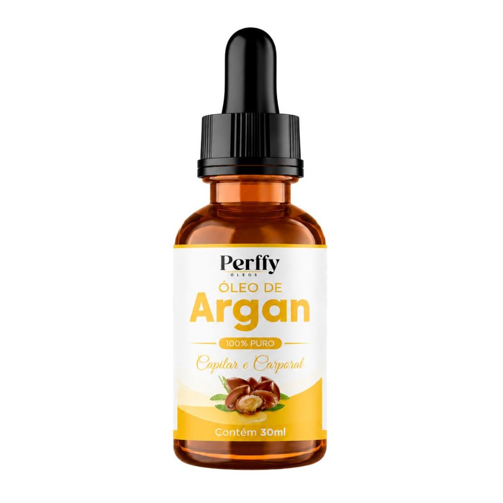 Óleo de Argan 30ml Vegetal 100% Puro - Essential Pure