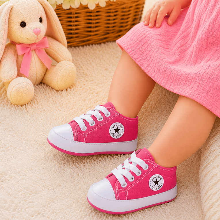 Tênis infantil menina - Tenis de bebe confortavél, mácio e anatomico para bebe menina