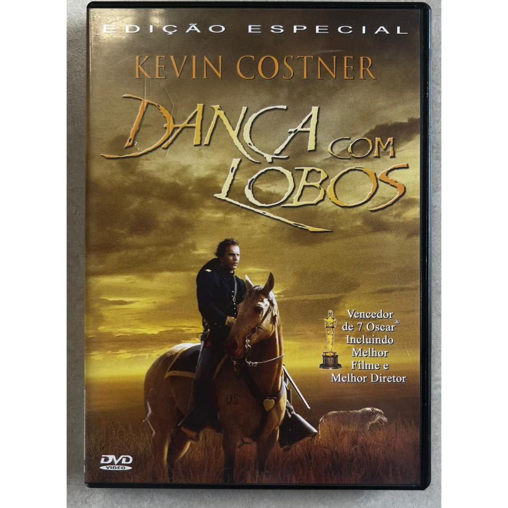 Dvd Dança Com Lobos 1990, Kevin Costner, Original