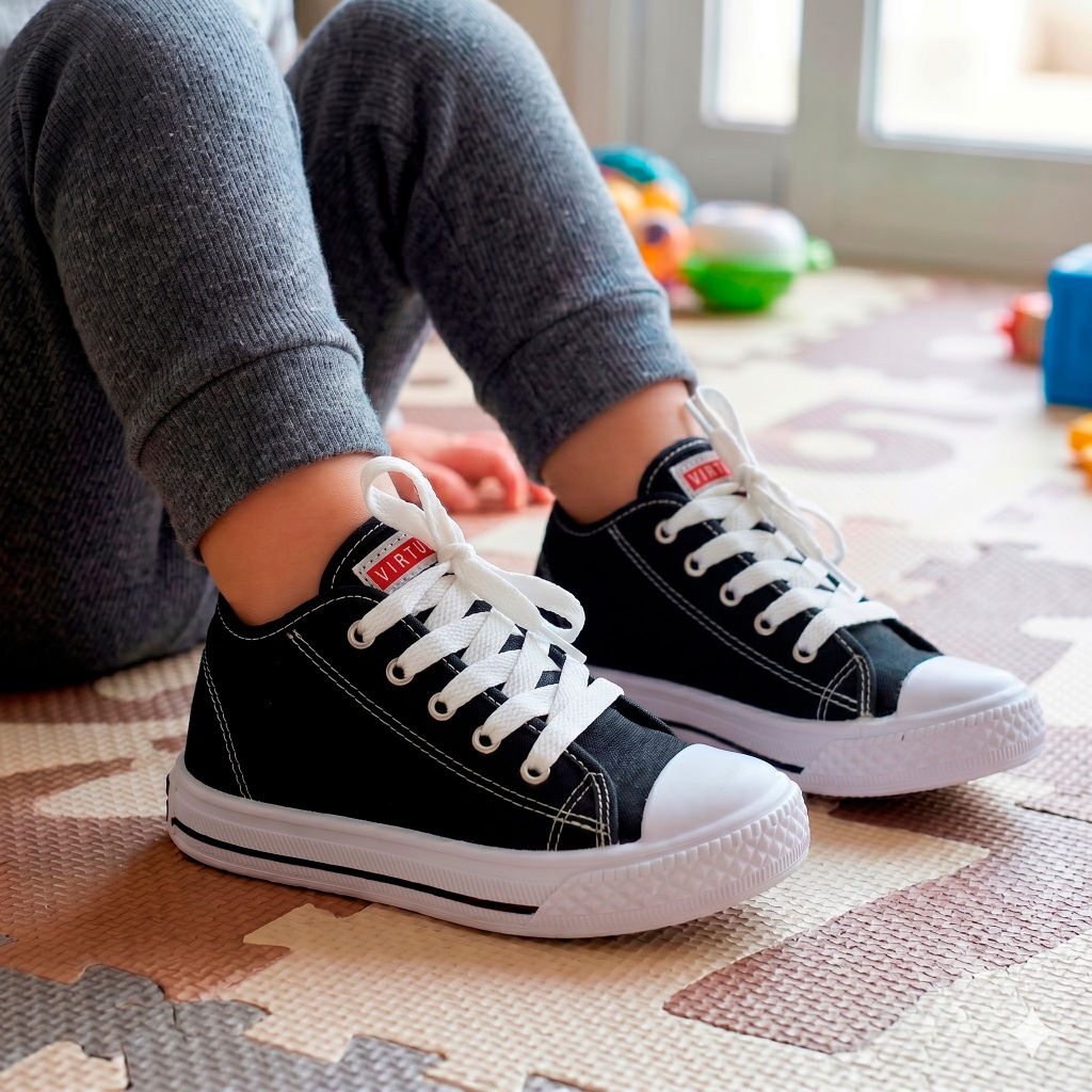 Tênis Infantil Star Masculino e Feminino Menino Menina Casual Escolar Macio Confortável Qualidade