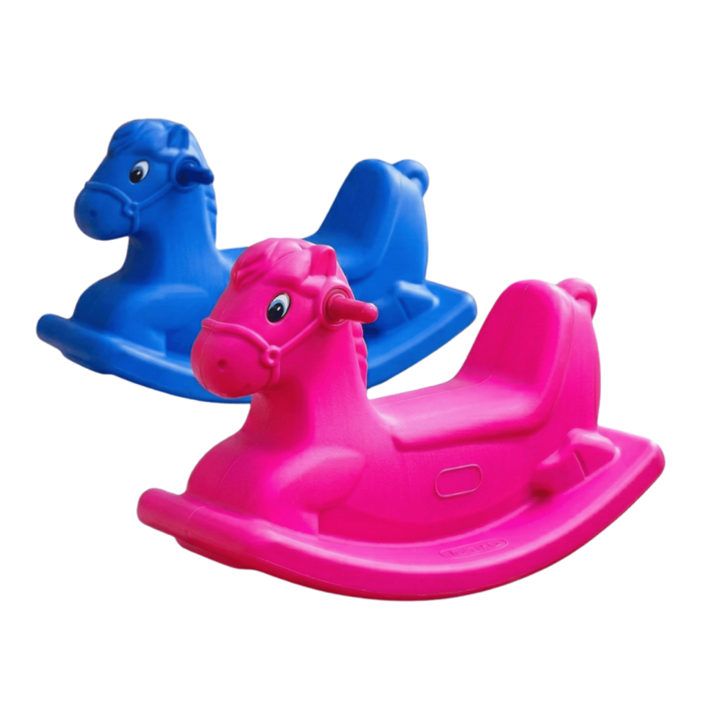 Cavalinho de Balanço Infantil Huppa Huppa Gangorra Rosa Azul Grande Até 30kg Promoção Envio Rápido!!