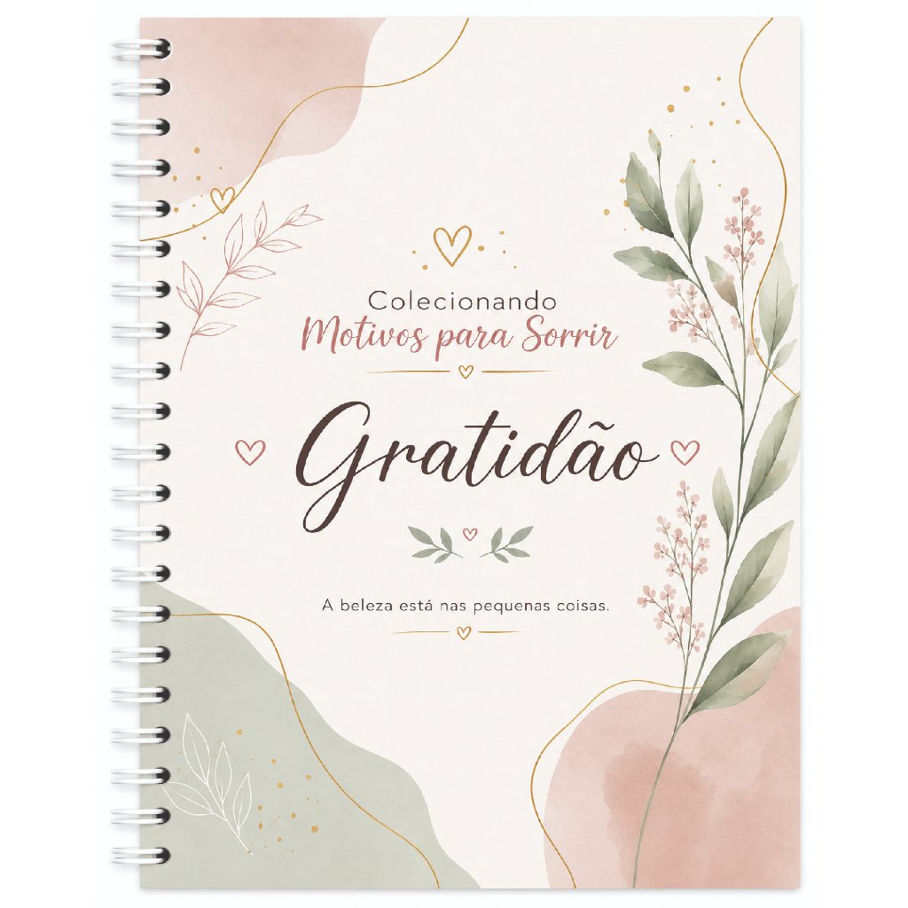 Imagem Diário Gratidão, Um dia de cada vez, Conversando com Deus - 90 folhas - Colecione motivos para sorrir
