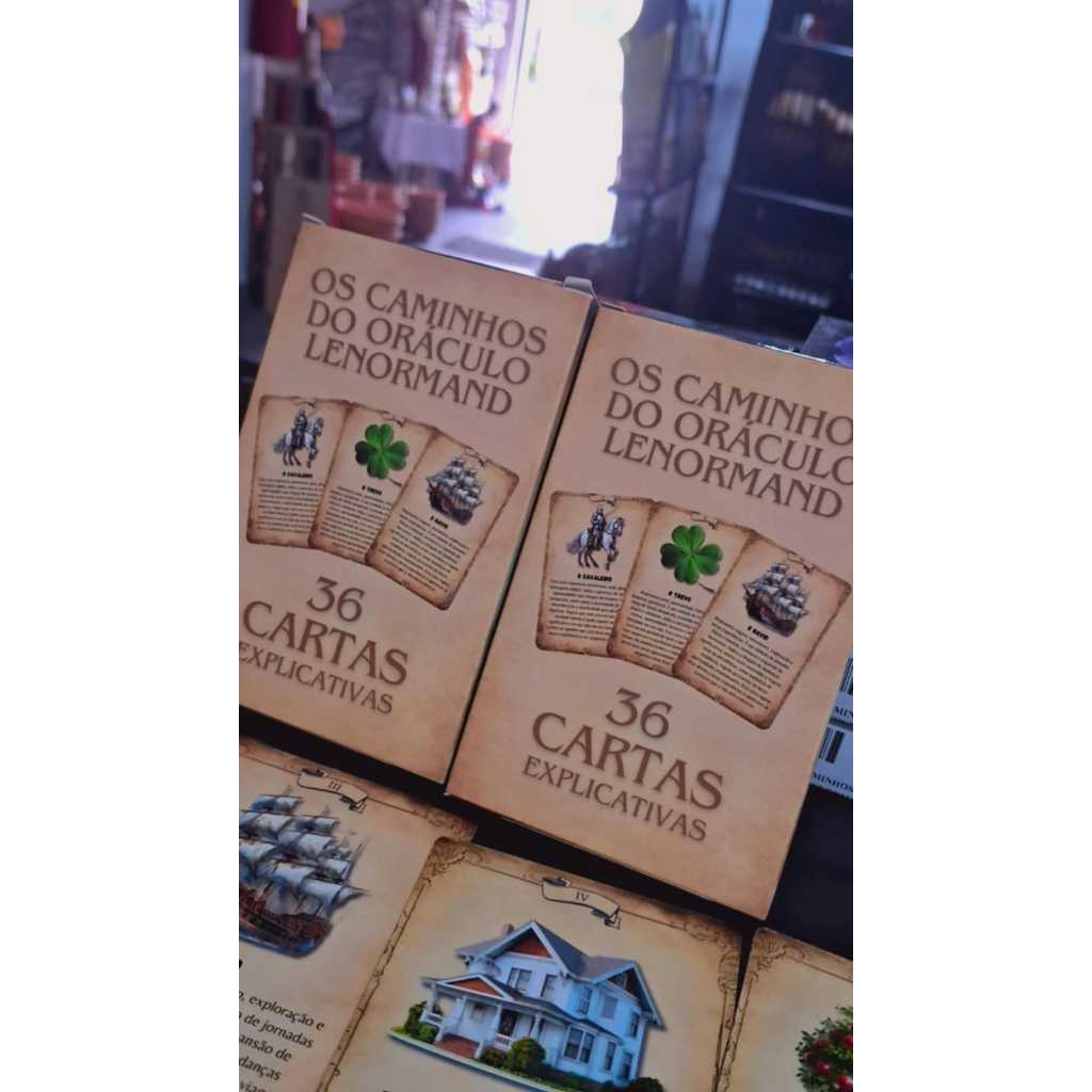 Os caminhos do oráculo Lenormand, Baralho Cigano