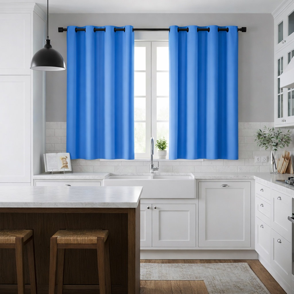 Cortina Cozinha Corta Luz Blackout/Blecaute 2,00 X 1,30 Imperdível